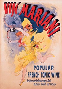 Popular French Tonic Wine.